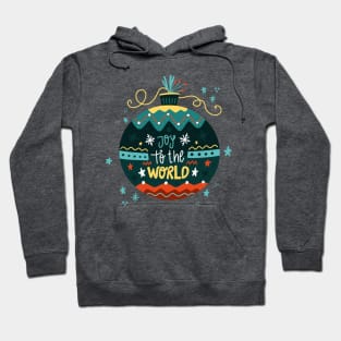 Joy To The World Ball Hoodie